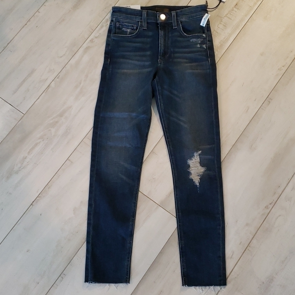 JOE'S JEANS THE CHARLIE HIGH RISE SKINNY CROP JEANS